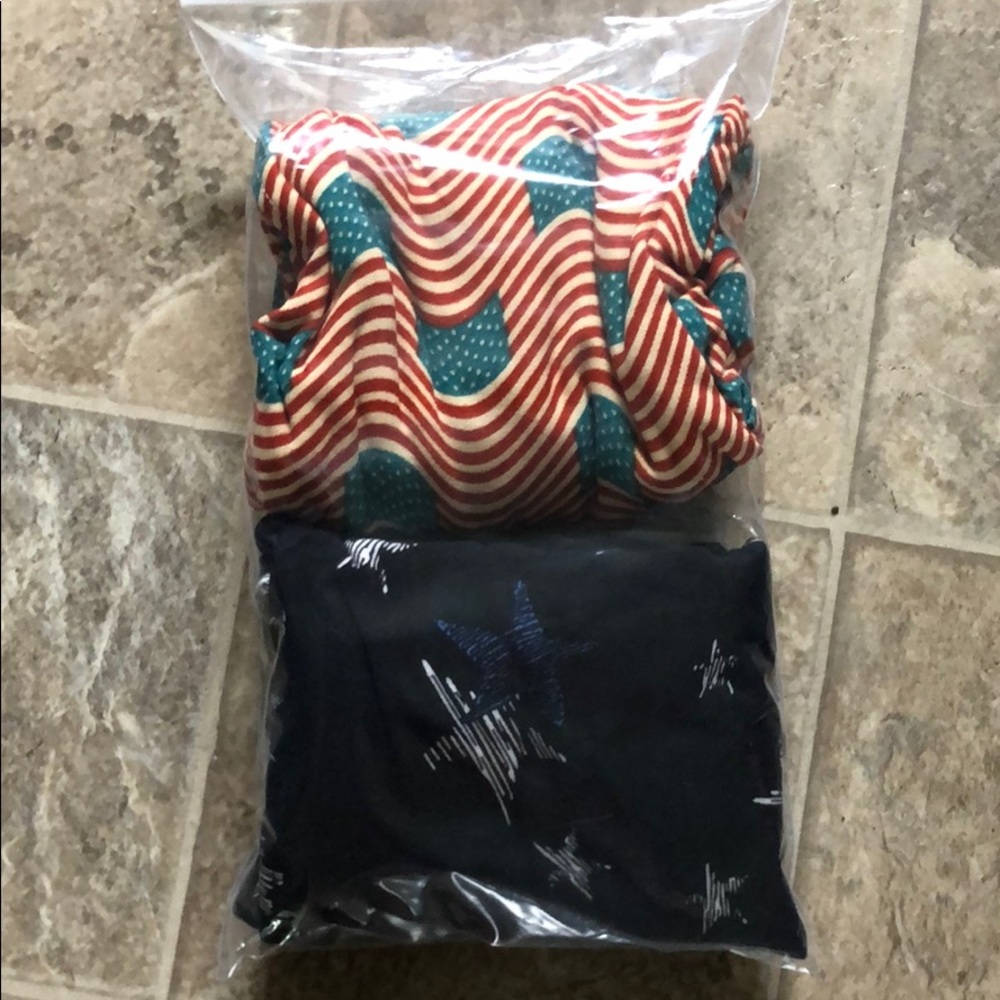 Girls Lularoe Leggings L/XL, 2 pairs